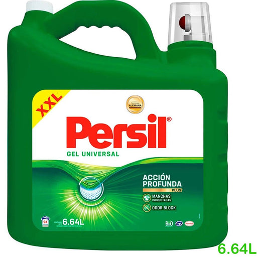 Persil - Laundry Liquid Detergent Universal Deep Action XXL size 6.64L - HOME EXPRESS