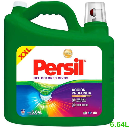 Persil - Laundry Liquid Detergent Vivid Colors XXL Size 6.64L - HOME EXPRESS