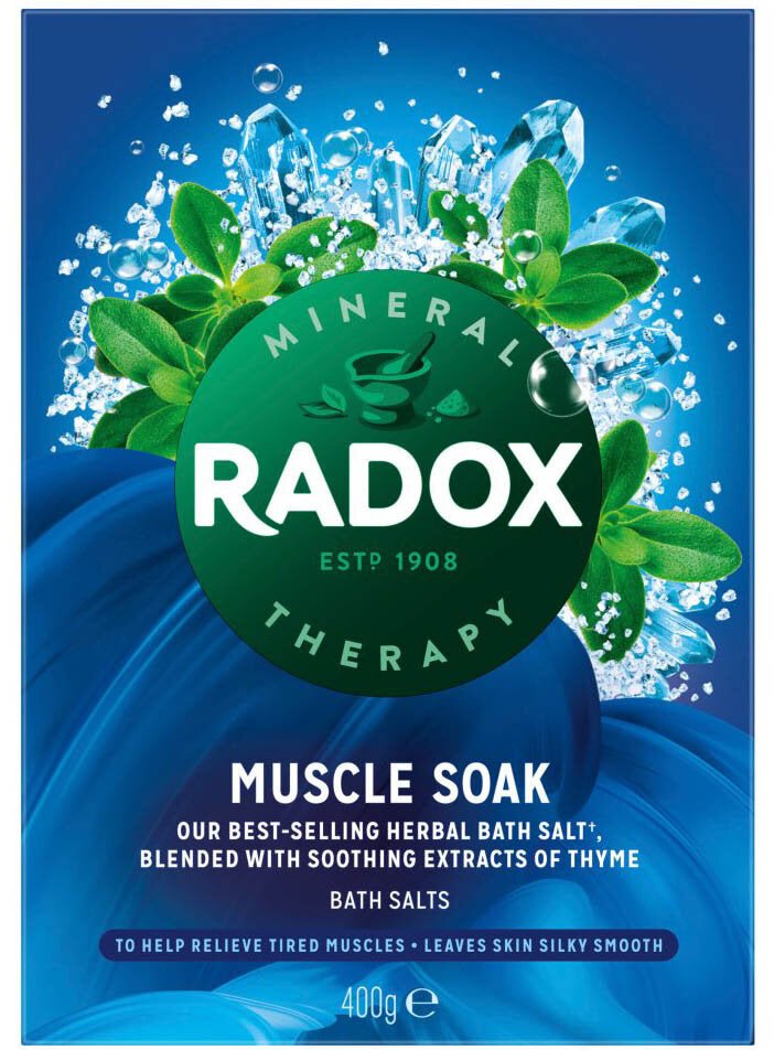 Radox - Bath Salts, Muscle Soak Mineral Therapy 400g — HOME EXPRESS