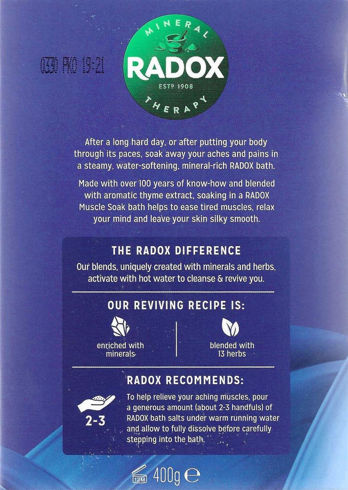 Radox Mineral Therapy Docciaschiuma In Crema - Foto 9