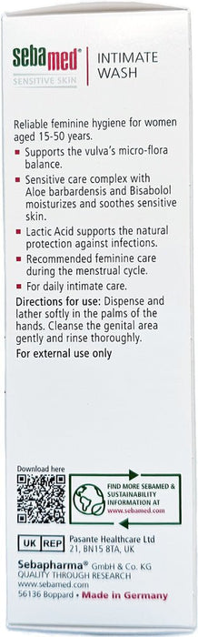 SEBAMED - Feminine Intimate Wash Sensitive Skin 200ml - HOME EXPRESS