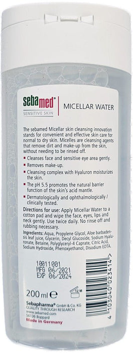 SEBAMED - Micellar Cleansing Water Sensitive Skin 200ml - HOME EXPRESS