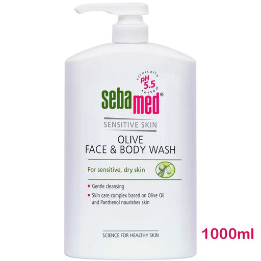 SEBAMED - Olive Face & Body Wash 1000ml - HOME EXPRESS