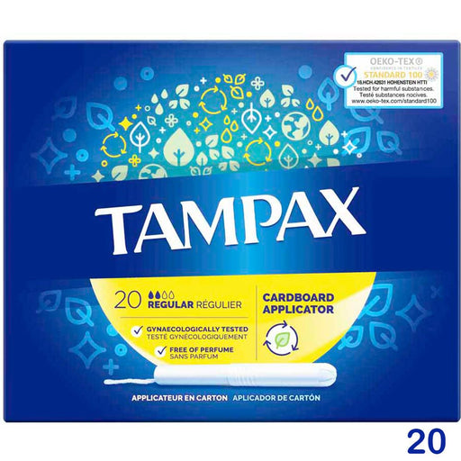 Tampax - Tampons Regular 20s - HOME EXPRESS
