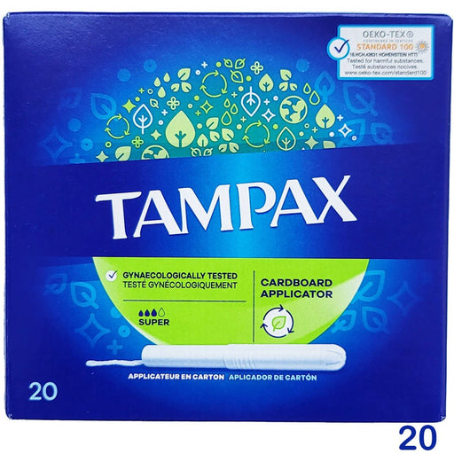 Tampax - Tampons Super 20s - HOME EXPRESS