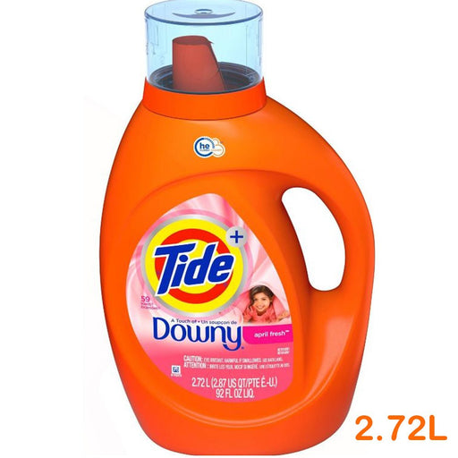 Tide - Laundry Detergent with Downy April Fresh scent 2.72L - HOME EXPRESS