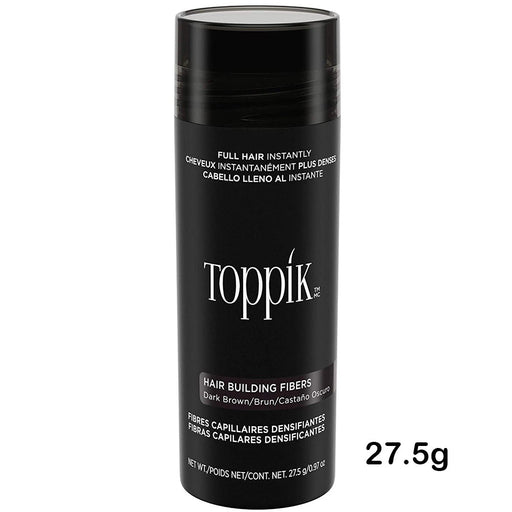 Toppik Hair Building Fibers Dark Brown 27.5g - HOME EXPRESS