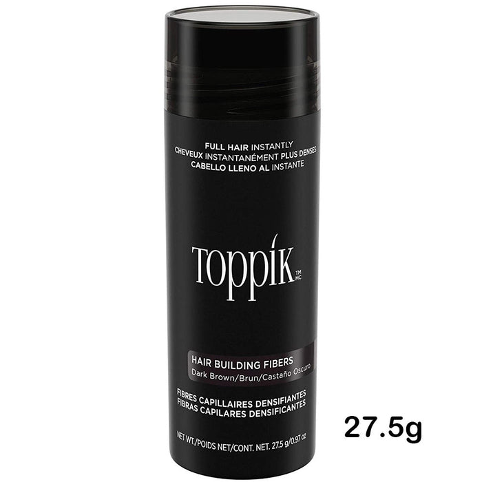 Toppik Hair Building Fibers Dark Brown 27.5g — HOME EXPRESS