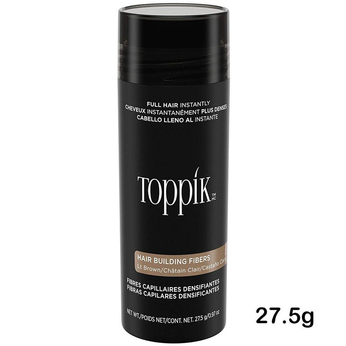 Toppik Hair Building Fibers Light Brown 27.5g - HOME EXPRESS