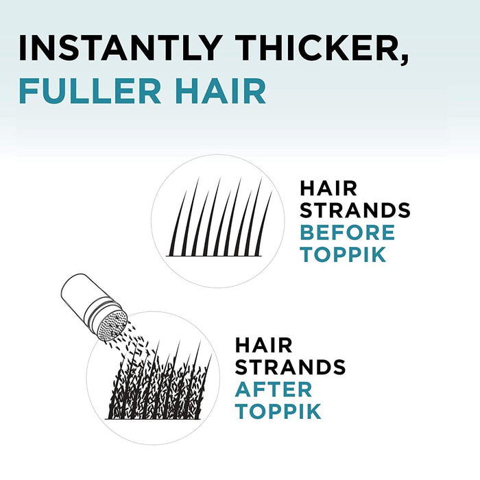 Toppik Hair Building Fibers Medium Brown 27.5g - HOME EXPRESS