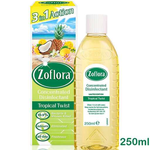 Zolfora - Concentrated Antibacterial Disinfectant - Tropical Twist 250ml - HOME EXPRESS
