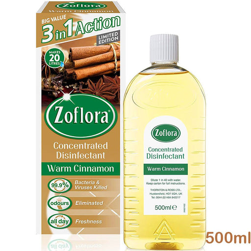 Zolfora - Concentrated Antibacterial Disinfectant - Warm Cinnamon 500ml - HOME EXPRESS