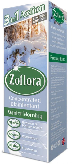 Zolfora - Concentrated Antibacterial Disinfectant - Winter Morning 250ml - HOME EXPRESS